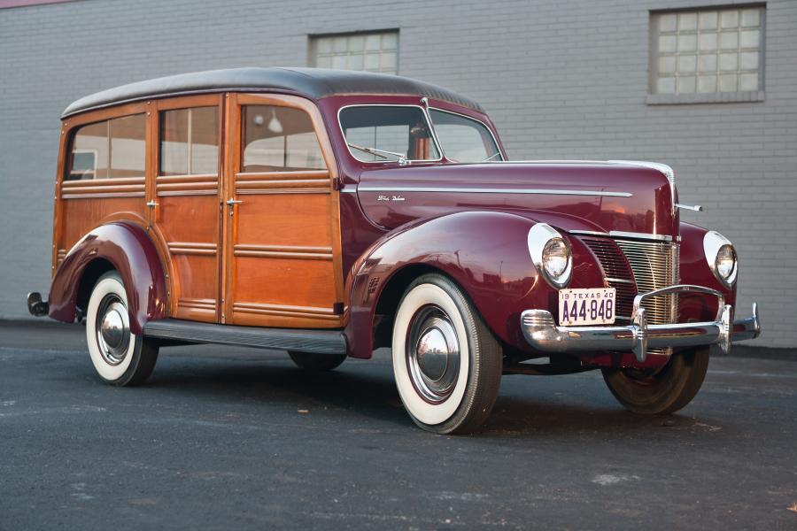  Ford DeLuxe Station Wagon 1940 года  (фото 25 из 36)